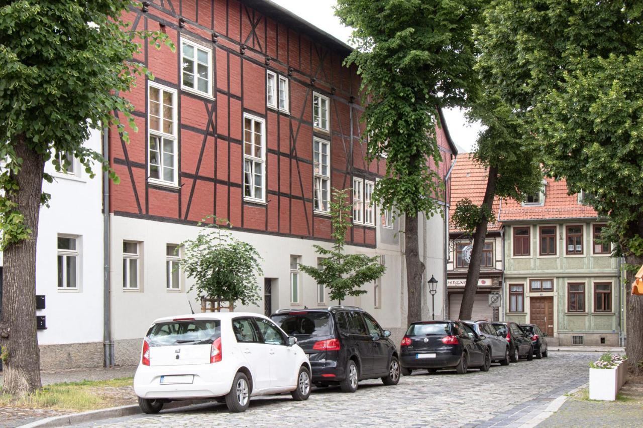 Ferienwohnungen Galerie Im Klink Quedlinburg Eksteriør bilde